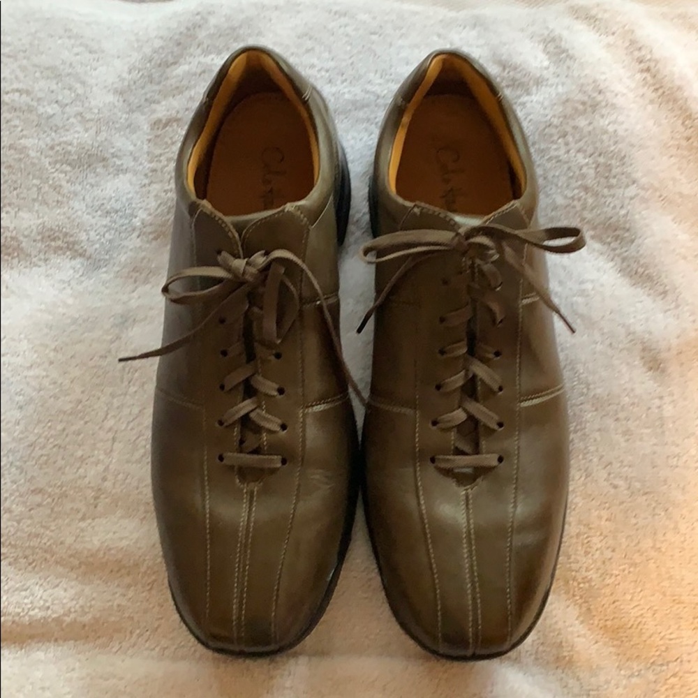 Cole Haan Size 13 Dark Green Tie Dress Oxford